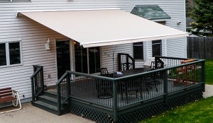 Retractable Deck & Patio Awnings from Rapid Garage Door & Awning in Grand Rapids, MN.